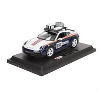 Bburago - Porsche 911 Dakar - Maqueta Realista de Coche a Escala 1:24, réplica diecast con Puertas Que se abren, Licencia Oficial Porsche, Edad Recomendada 3+ años