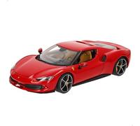 Burago Maqueta Coche Ferrari 296 GTB, Escala 1:18, Modelo de colección con carrocería Detallada, Interior Realista y Acabados Premium, Optimo para exhibición (78077)