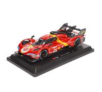 Burago maqueta coche ferrari 499p lmh (2023 24h le mans champion) 1:24
