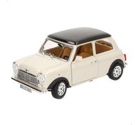 Burago Maqueta coche Mini Cooper 1969, Escala 1:18, Diseño icónico en rojo con t