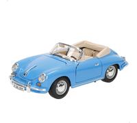 Burago Maqueta coche Porsche 356B Cabriolet 1961, Escala 1:18, Diseño clásico en