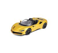Ferrari SF90 Spider Oro Coche a Escala 1:18 Bburago