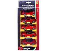 Burago Pack 5 Coches Ferrari 1/43eme
