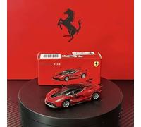 Burago para Ferrari FXX- 1/64 de Coche de Die-Cast - Réplica de Juguete de Carreras / con Logotipo , Carrocería de Aleación y Capó Abatible, Regalo de Coleccionista para & s (con Licencia de Ferrari)
