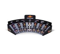 Burago Set 7 Coches F1 Red Bull Racing 1:43, con Expositor, Réplicas metálicas, Detalles realistas, Ruedas funcionales, Licencia Oficial, Juguete colección, para niños y Fans de la F1 (78507)