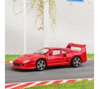 BURAGO Simulación 1:43 Aleación para de Coche Ferrari F40, Juguete Infantil, Adorno de Coche, de Scooter, Regalo de para Niños