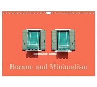 Burano and Minimalism (Wall Calendar 2026 DIN A4 landscape), CALVENDO 12 Month Wall Calendar: Minimalist captures from the island of Burano in Italy