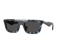 Burberry Hombre BE4451U 411187 Gafas de sol Inyectado Azul Gris Cuadrada Normal
