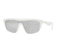 Burberry Hombre BE4460U 417269 Gafas de sol Inyectado Blanco Gris Cuadrada Normal