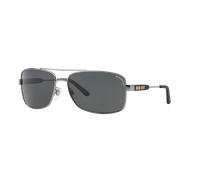 Burberry Hombre Burberry BE3074 100387 Gafas de sol Metal Gris Gris Cuadrada Normal