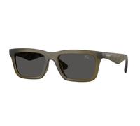 Burberry Hombre Burberry BE4475U 421287 Gafas de sol Inyectado Verde Gris Cuadrada Normal