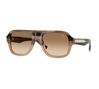 Burberry Hombre Burberry BE4478 420789 Gafas de sol Acetato Beige Marrón Piloto Normal Sombreado