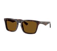 Burberry Hombre Sunglass BE4434 - Color del Marco: Habana Oscuro, Color de la Lente: Polarizadas marrón oscuro