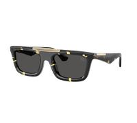 Burberry Hombre Sunglass BE4451U - Color del Marco: Habana Amarillo, Color de la Lente: Gris Oscuro