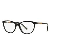 Burberry Mujer Burberry BE2205 3001 Monturas ópticas Acetato Negro Cuadrada Normal