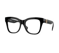 Burberry Mujer Burberry BE2388 3001 Monturas ópticas Acetato Negro Transparente Cuadrada Normal
