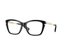 Burberry Mujer Burberry BE2427U 3001 Monturas ópticas Inyectado Negro Cat Eye Normal