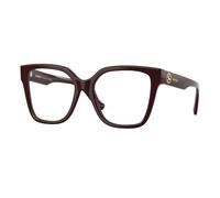 Burberry Mujer Burberry BE2443 4204 Monturas ópticas Acetato Rojo Cuadrada Normal