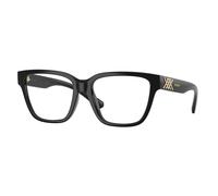Burberry Mujer Burberry BE2457U 3001 Monturas ópticas Inyectado Negro Transparente Cuadrada Normal