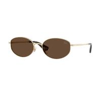 Burberry Mujer Burberry BE3169 110973 Gafas de sol Metal Oro Marrón Redonda Normal