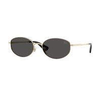 Burberry Mujer Burberry BE3169 110987 Gafas de sol Metal Oro Gris Redonda Normal