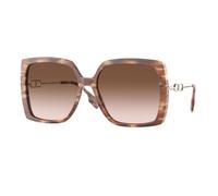 Burberry Mujer Burberry BE4332 391513 Gafas de sol Plástico Marrón Marrón Cuadrada Sombreado