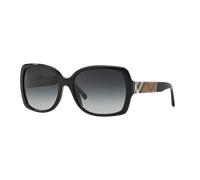 Burberry Mujer Sunglass BE4160 - Color del Marco: Negro, Color de la Lente: Gris Degradado