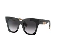 Burberry Mujer Sunglass BE4364 Kitty - Color del Marco: Negro, Color de la Lente: Gris Degradado