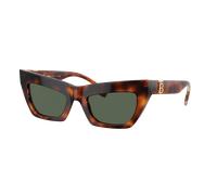 Burberry Mujer Sunglass BE4405 - Color del Marco: Habana Claro, Color de la Lente: Verde Oscuro