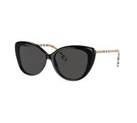Burberry Mujer Sunglass BE4407 - Color del Marco: Negro, Color de la Lente: Gris Oscuro