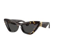 Burberry Mujer Sunglass BE4421U - Color del Marco: Habana Oscuro, Color de la Lente: Gris Oscuro
