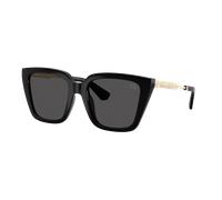 Burberry Mujer Sunglass BE4473U - Color del Marco: Negro, Color de la Lente: Gris Oscuro