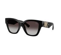 Burberry Mujer Sunglass BE4489U - Color del Marco: Negro, Color de la Lente: Gris Degradado