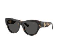 Burberry Mujer Sunglass BE4491 - Color del Marco: Habana Amarillo, Color de la Lente: Gris Oscuro