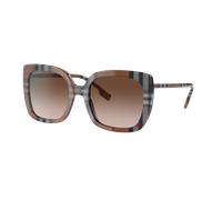 Burberry Mujer Sunglass Caroll - Color del Marco: Cuadros marrón, Color de la Lente: Marrón Degradado
