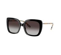 Burberry Mujer Sunglass Caroll - Color del Marco: Negro, Color de la Lente: Gris Degradado