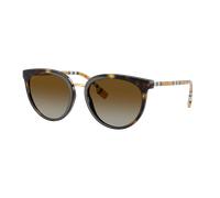 Burberry Mujer Sunglass Willow - Color del Marco: Habana Oscuro, Color de la Lente: Polarized Marrón Degradado