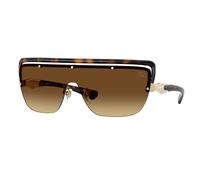 Burberry Unisex Burberry BE3175 110913 Gafas de sol Metal Marrón Marrón Cuadrada Normal Matizado