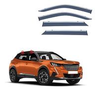 BURBIG 4 Piezas Coche Deflectores de Viento para Peugeot 2008 MK2-P24 2020 2021 2022 2023, Ventana Lateral Lluvia Protector Deflectores de Aire Auto Accesorios