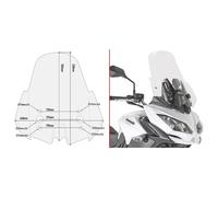 Burbuja de moto Givi Kawasaki Versys 650 (15 À 19) TU