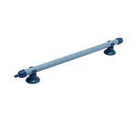 Burbuja de piedra de aire, tubo de pared de burbujas de aire para acuario, difusor de oxígeno, decoración de barra, difusor de bomba de oxígeno, tubo de burbujas de pared (7 pulgadas, azul)