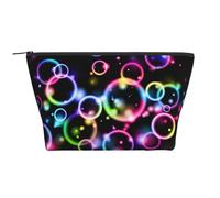 Burbujas Arcoiris, Bolsa de artículos de tocador Bolsa de Maquillaje Bolsa de cosméticos Bolsa de artículos de tocador de Viaje portátil