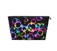 Burbujas Arcoiris, Bolsa de artículos de tocador Bolsa de Maquillaje Bolsa de cosméticos Bolsa de artículos de tocador de Viaje portátil