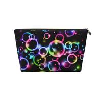 Burbujas Arcoiris, Bolsa de Maquillaje Bolsa de cosméticos Bolsa de artículos de tocador de Viaje portátil Bolsa de artículos de tocador