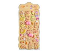 Burbujas Capybara - Diseño De Cuentos De Dibujos Animados, 3D Divertidos, Decorativos Juguetones | Niños Niñas Niños Premios En Clase Para Calcetines Stuffer Paquete De