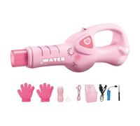 Burbujas de Niebla - Juguete Interactivo Recargable | Soplador Automático de Burbujas con Luces y Música | Destinado a , Playa, Verano, Juego en