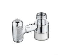 Burbujeador de grifo de brazo mecánico con cuatro velocidades ajustables y boquilla extendida para un control de flujo constante (1 unidad)