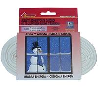 Burcasa - Burlete caucho tipo p blanco 6 mt