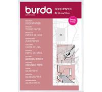 Burda 2Gtis | Papel de Seda para modistas | 110 x 150 cm, Tela, Rosa, Talla única