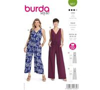Burda 5817 - Patrón de costura para mujer (talla 36-48), nivel 3 mediano